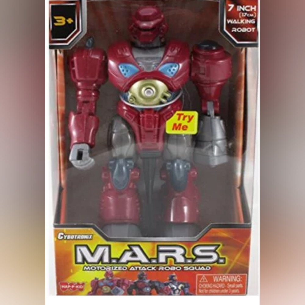 m.a.r.s. motorized attack robo squad - red robot